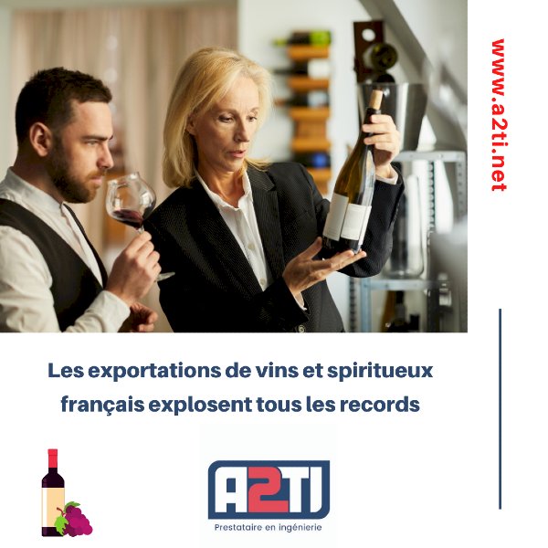 Les exportations de vins A2Ti